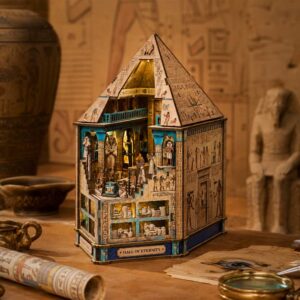Hall Of Eternity Book Nook Miniature Dollhouse_2