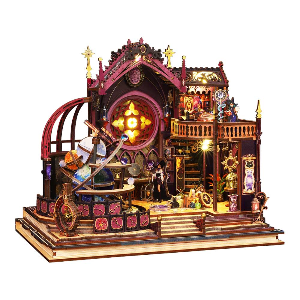 Star Gazer's Sanctum 3D Wooden Puzzle_1 Star Gazer's Sanctum 3D Wooden Puzzle_1