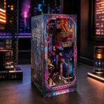 Cyber City Book Nook Miniature Dollhouse_3
