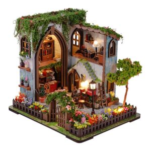 Garden Pavilion DIY Miniature Dollhouse_1