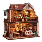Norren Book Café DIY Miniature Dollhouse_1