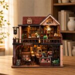 Norren Book Café DIY Miniature Dollhouse_3