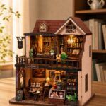 Norren Book Café DIY Miniature Dollhouse_4