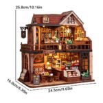 Norren Book Café DIY Miniature Dollhouse_5