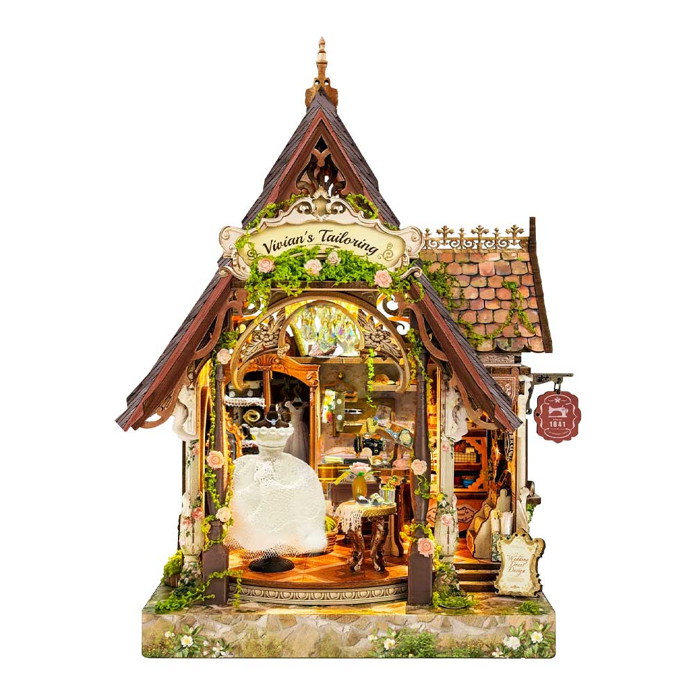 Vivian's Tailoring DIY Miniature Dollhouse_1 Vivian's Tailoring DIY Miniature Dollhouse_1