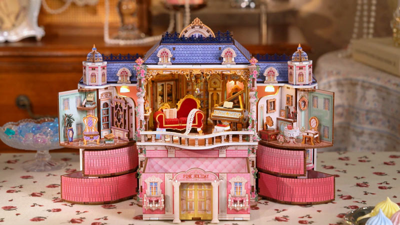 Isa Mansion DIY Miniature Dollhouse_Description_2