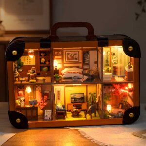 Sakura Onsen Inn Suitcase DIY Miniature Dollhouse_2