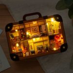Sakura Onsen Inn Suitcase DIY Miniature Dollhouse_4