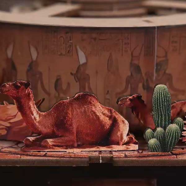 Desert Secret Journey Book Nook Miniature Dollhouse_Description_7