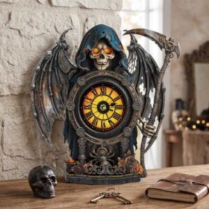 Grim Reaper Clock 3D Wooden Puzzle_2