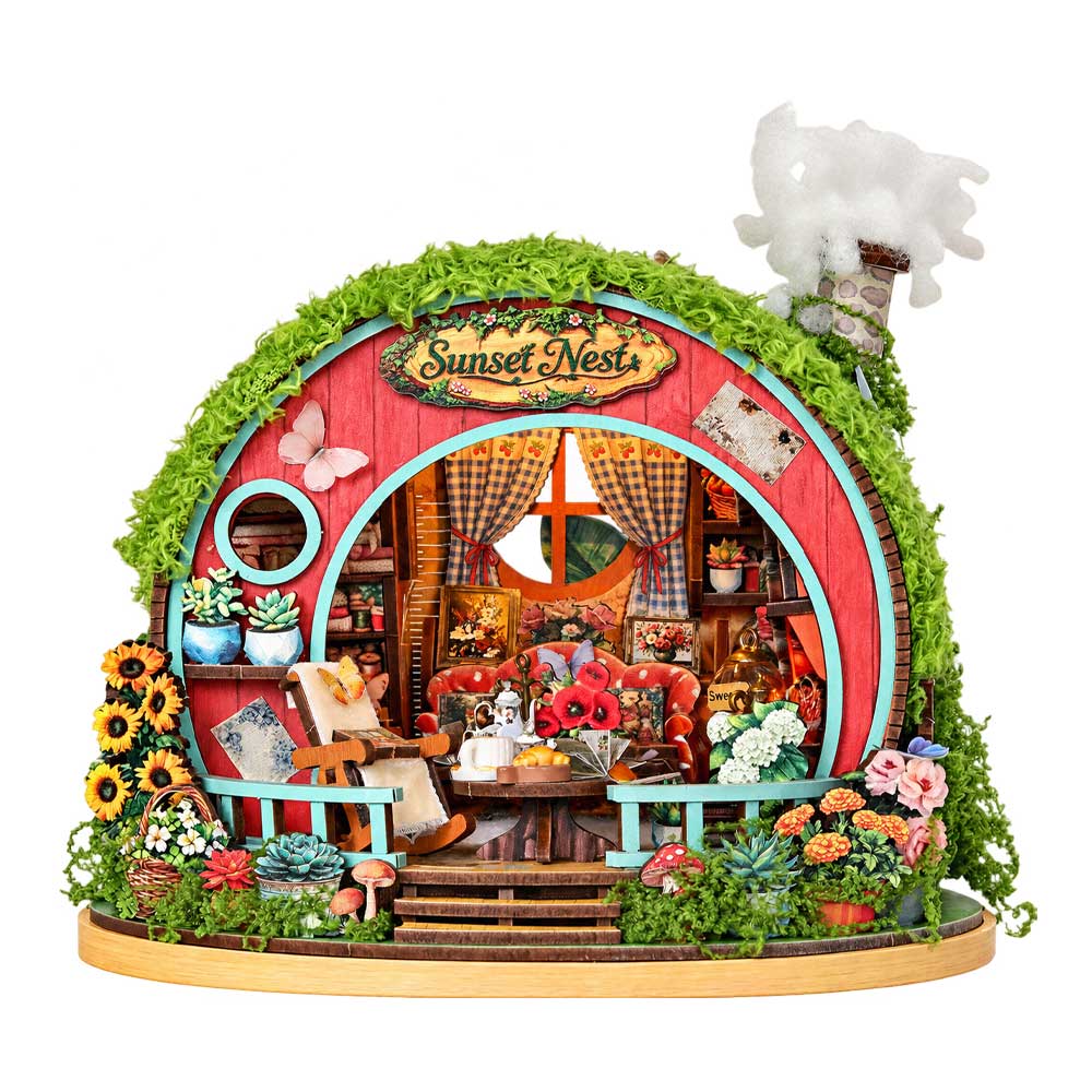Sunset Nest DIY Miniature Dollhouse_1