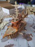 Fantastic Spaceship 3D Wooden Puzzle