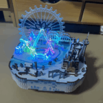 Ice and Snow World Music Box 3D Wooden Puzzle
