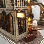 Magic Flower House Rooftop DIY Miniature Dollhouse