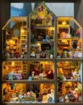 Mini Rabbit Town Building Block Miniature Dollhouse
