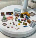 Mini Rabbit Town Building Block Miniature Dollhouse