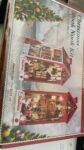 Santa Claus' Room Book Nook Miniature Dollhouse With Music Box