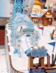 Snow Racing Music Box 3D Wooden Puzzle With Lights