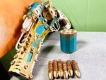 Steampunk Revolver 3D Wooden Puzzle