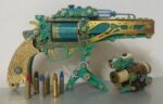 Steampunk Revolver 3D Wooden Puzzle