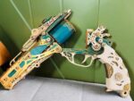 Steampunk Revolver 3D Wooden Puzzle