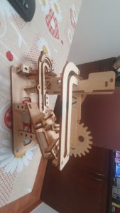Easy Maze Ball Marble Run 4 Sets 3D Wooden Puzzle