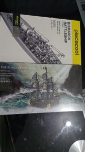 Black Pearl Ship Model 3D Metal Puzzle