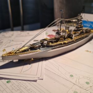 Nagato-class Battleship 3D Metal Puzzle